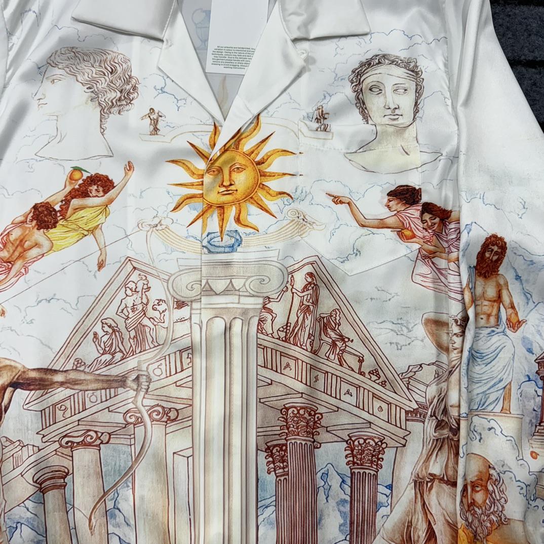 Casablanca Le Temple Du Savoir Shirt - FashionPlug