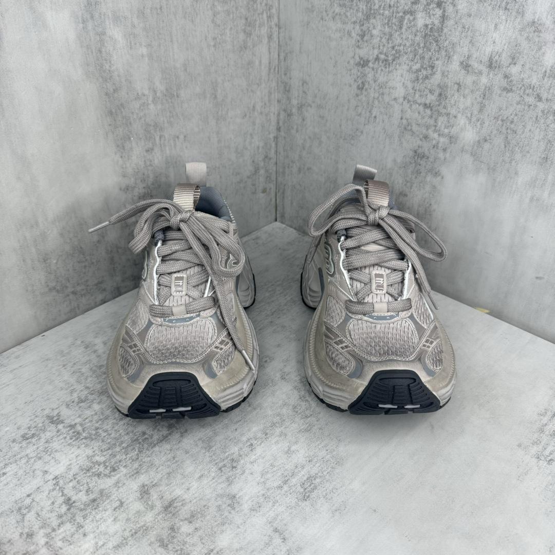 Balenciaga 6XL Sneaker In Taupe, Grey And Black - FashionPlug