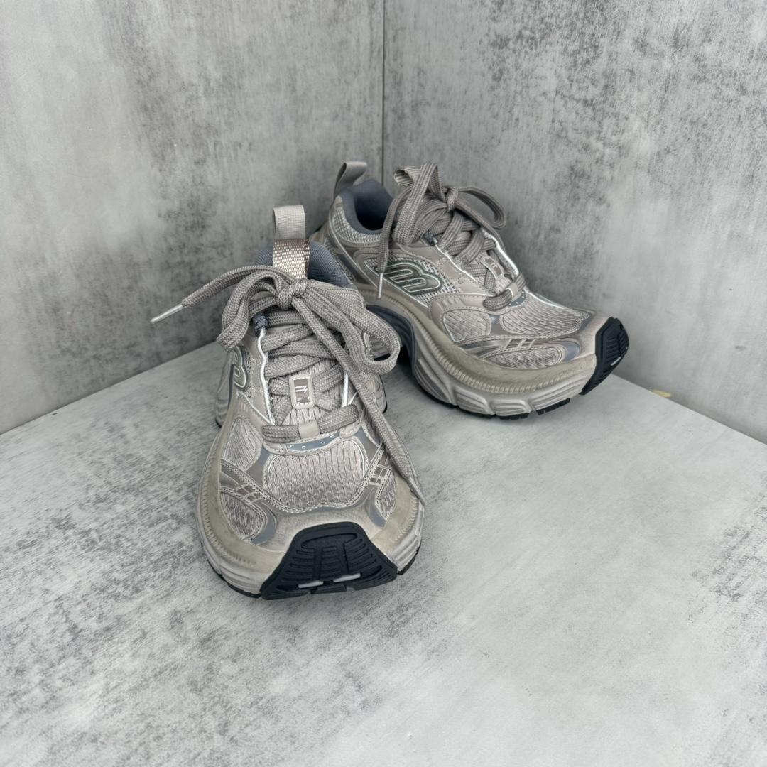 Balenciaga 6XL Sneaker In Taupe, Grey And Black - FashionPlug