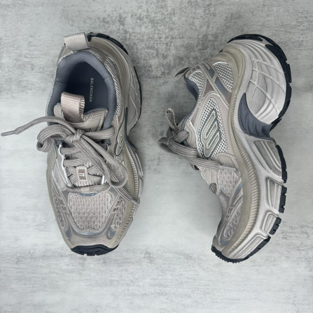 Balenciaga 6XL Sneaker In Taupe, Grey And Black - FashionPlug