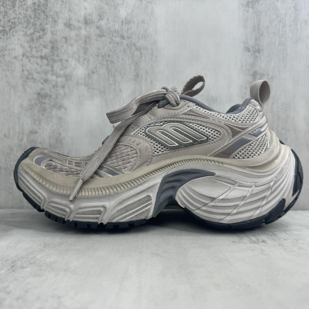 Balenciaga 6XL Sneaker In Taupe, Grey And Black - FashionPlug