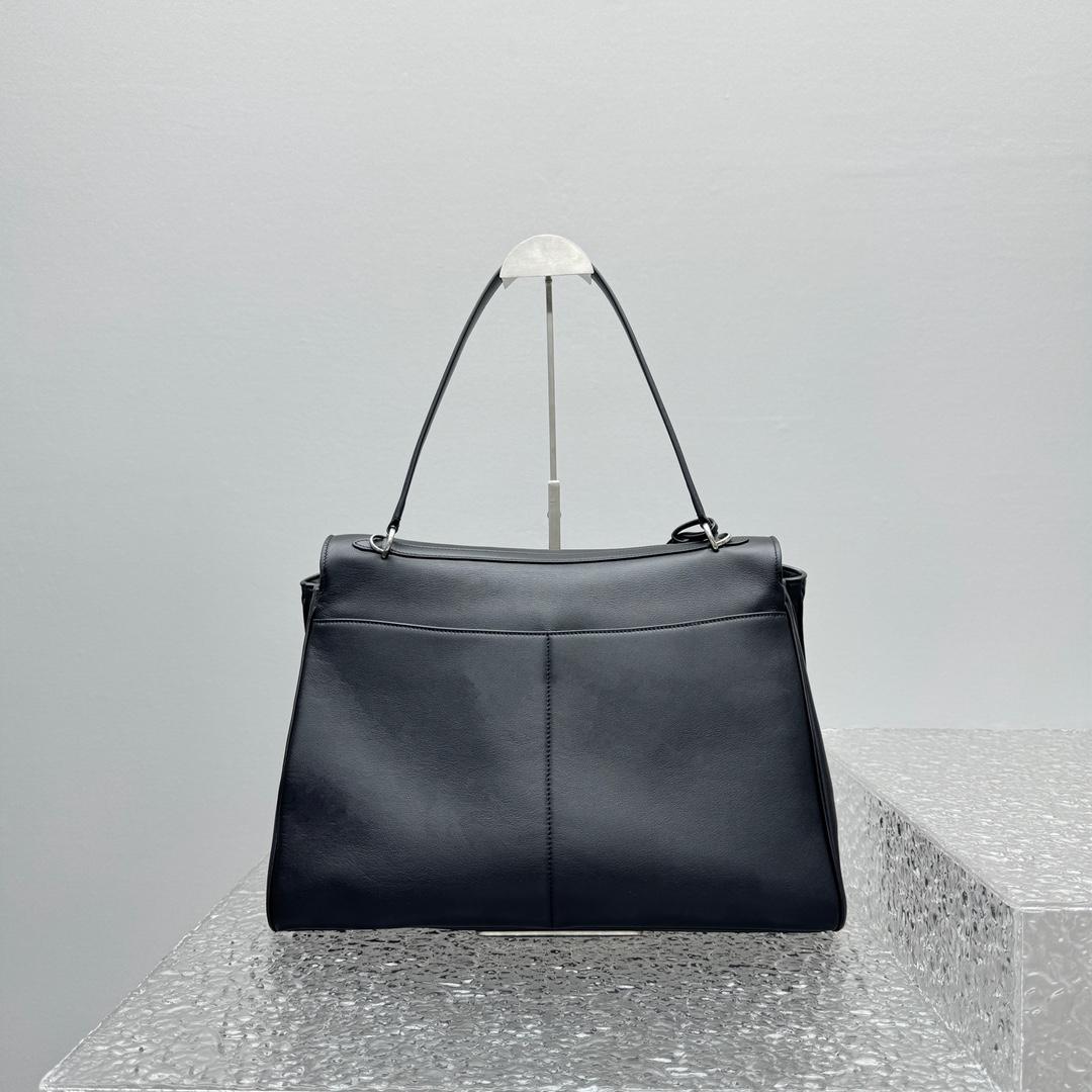 Balenciaga Rodeo Large Handbag In Black - FashionPlug