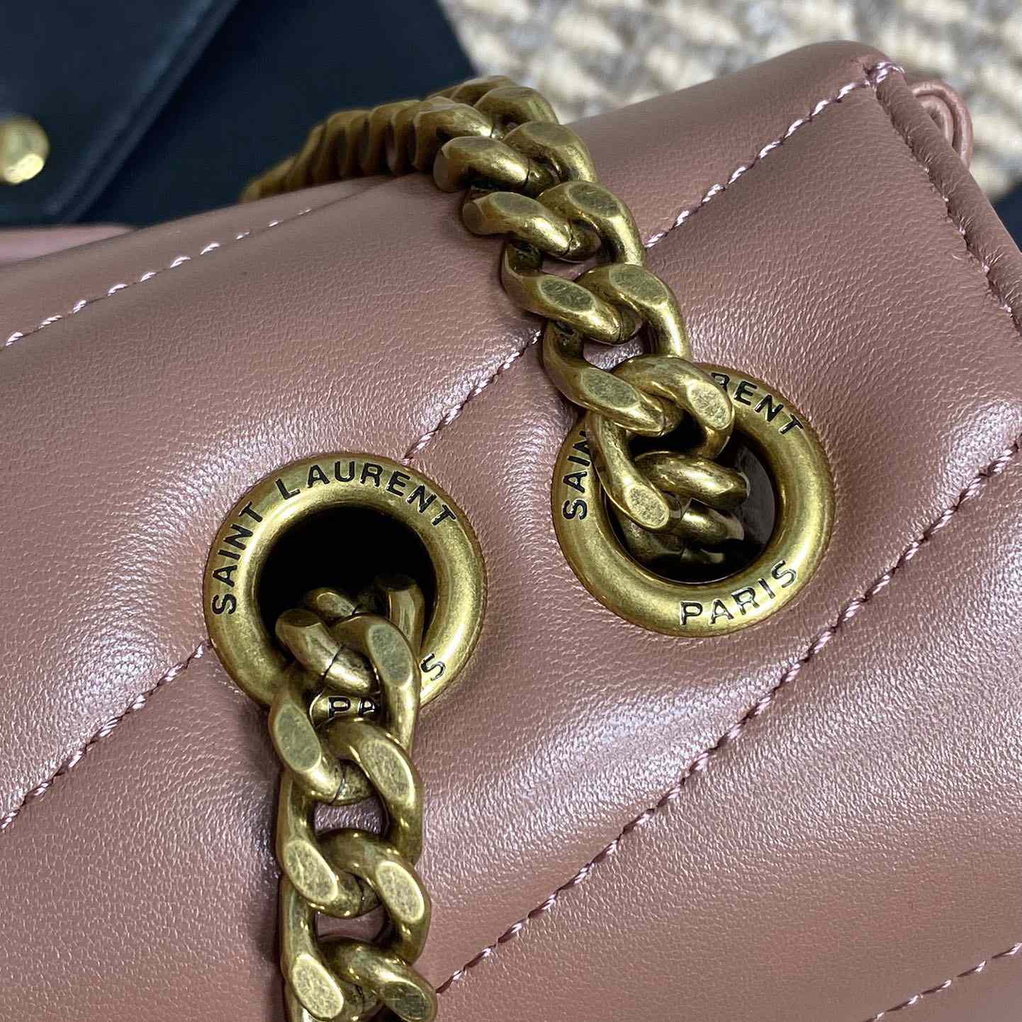 Saint Laurent Loulou Small In Matelasse Lambskin - FashionPlug