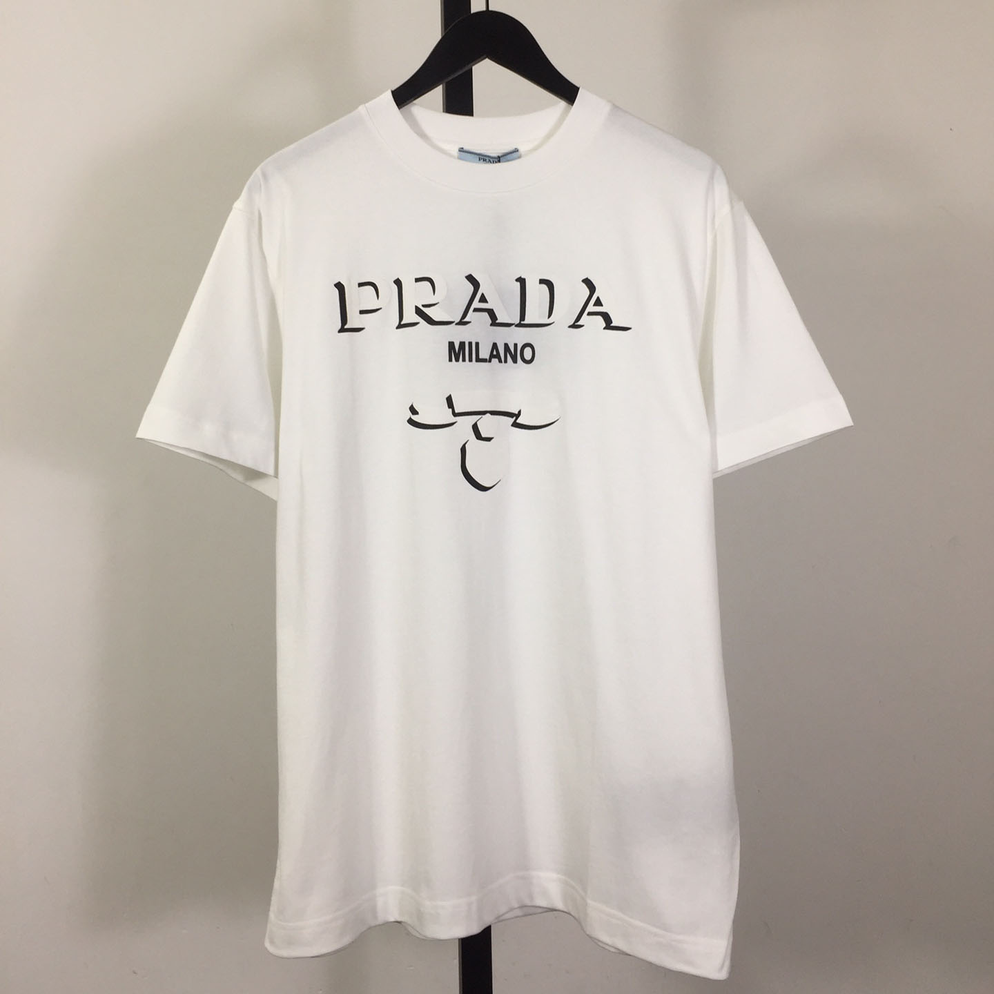 Prada Cotton  T-shirt  - FashionPlug