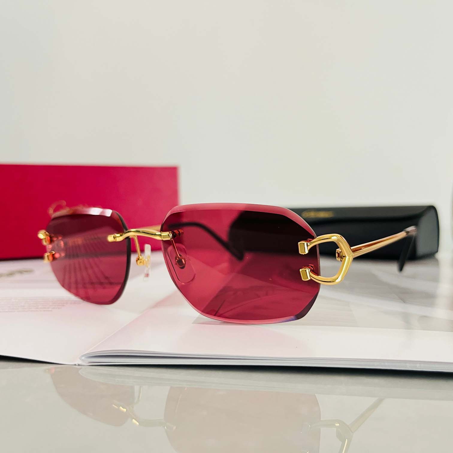 Cartier CT0468S Sunglasses    - FashionPlug