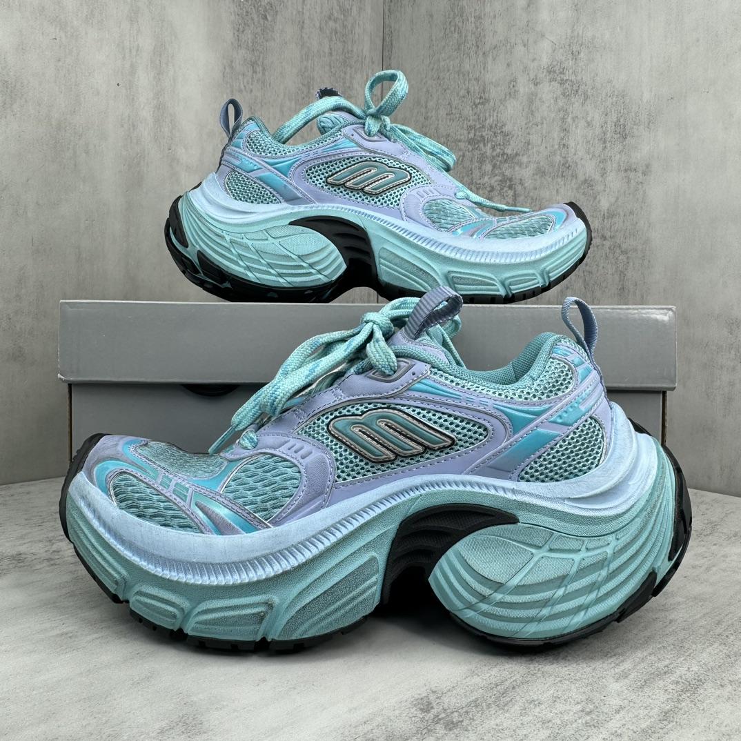 Balenciaga 6XL Sneaker In Blue And Black  - FashionPlug