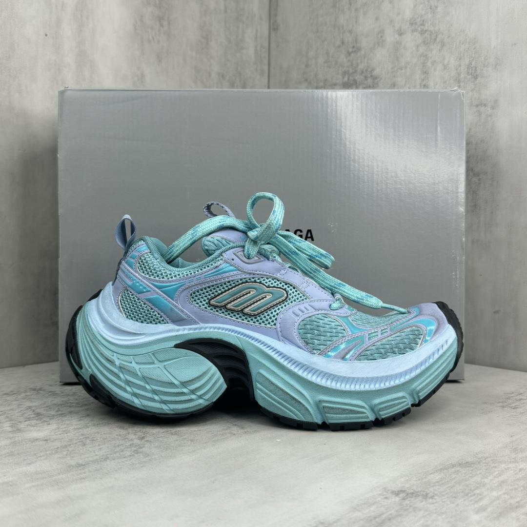 Balenciaga 6XL Sneaker In Blue And Black  - FashionPlug