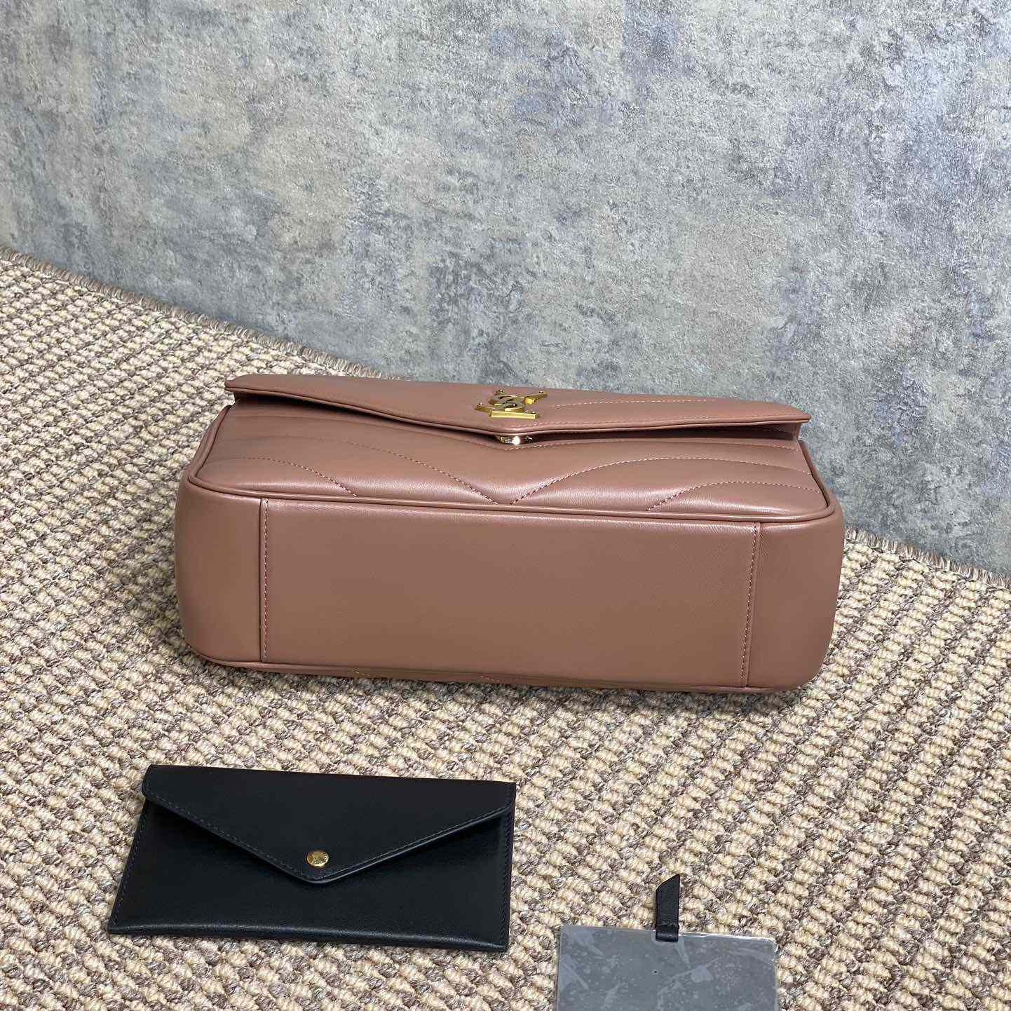 Saint Laurent Loulou Medium In Matelasse Lambskin - FashionPlug