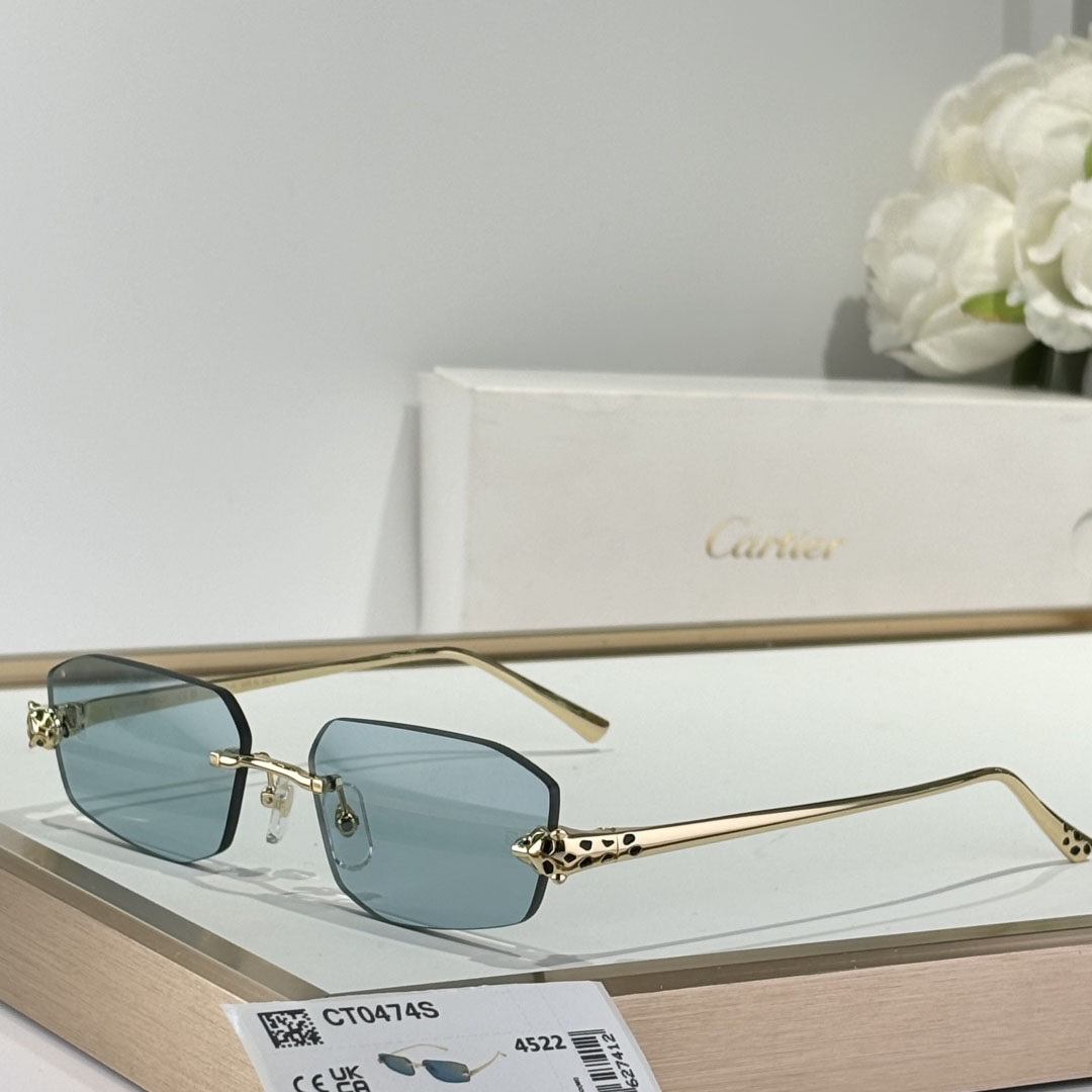 Cartier CT0474S Sunglasses    - FashionPlug
