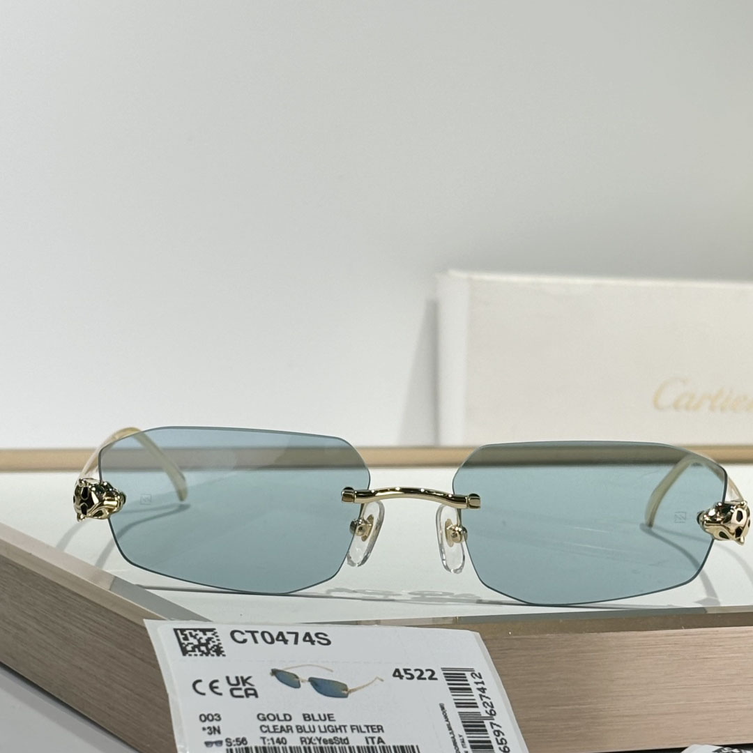 Cartier CT0474S Sunglasses    - FashionPlug