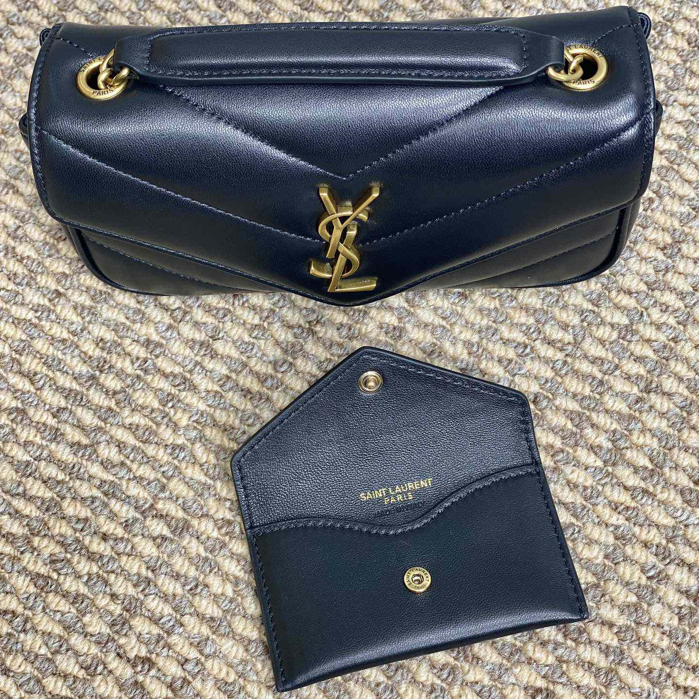 Saint Laurent Loulou Mini In Lambskin - FashionPlug