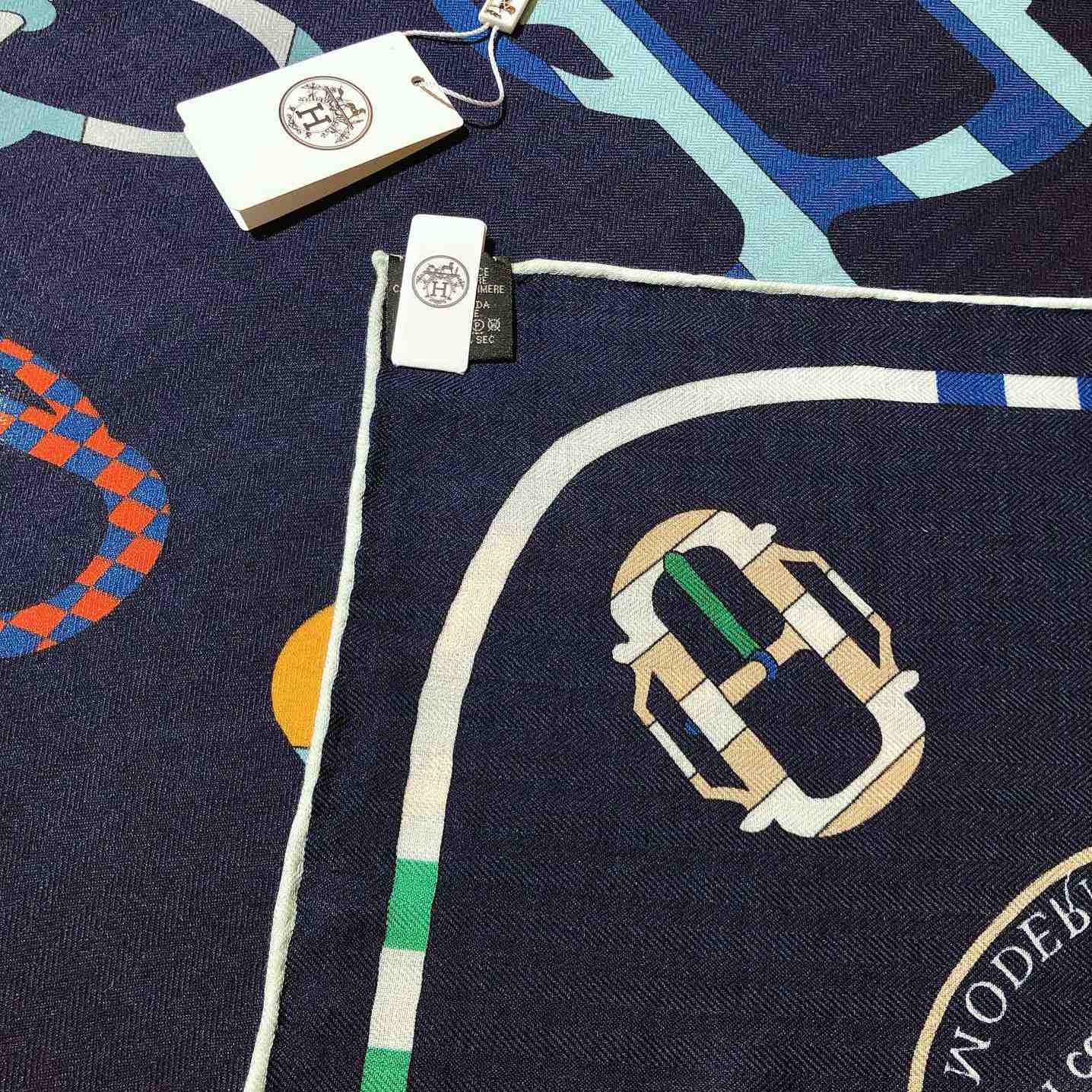 Hermes Bouclerie Moderne En Casaques Giant Triangle - FashionPlug