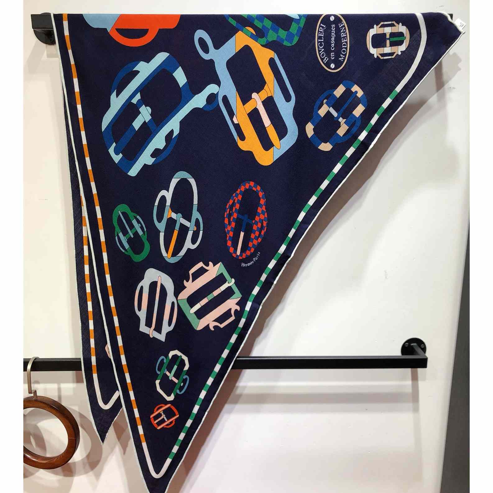 Hermes Bouclerie Moderne En Casaques Giant Triangle - FashionPlug
