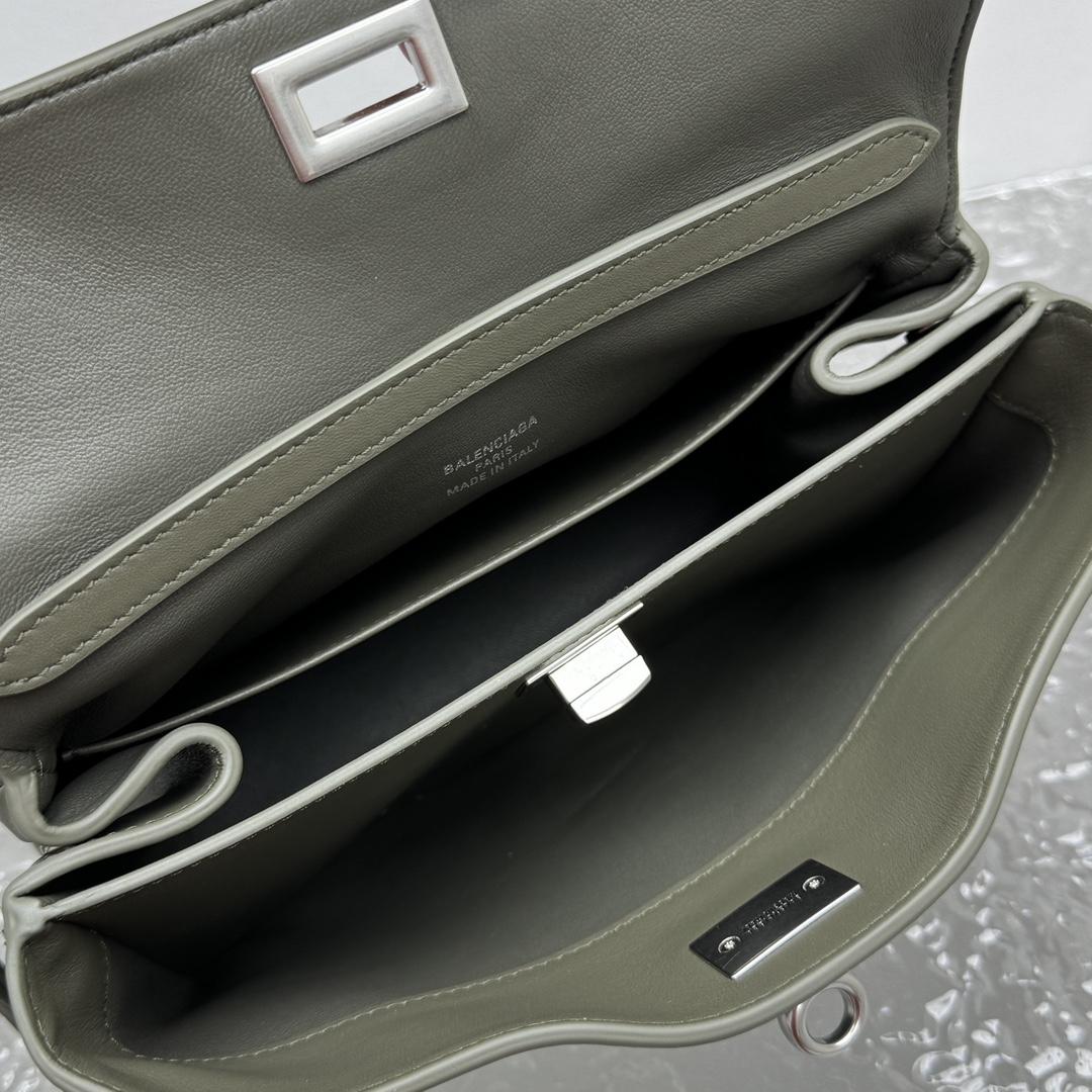 Balenciaga Rodeo Mini Handbag In Khaki   - FashionPlug