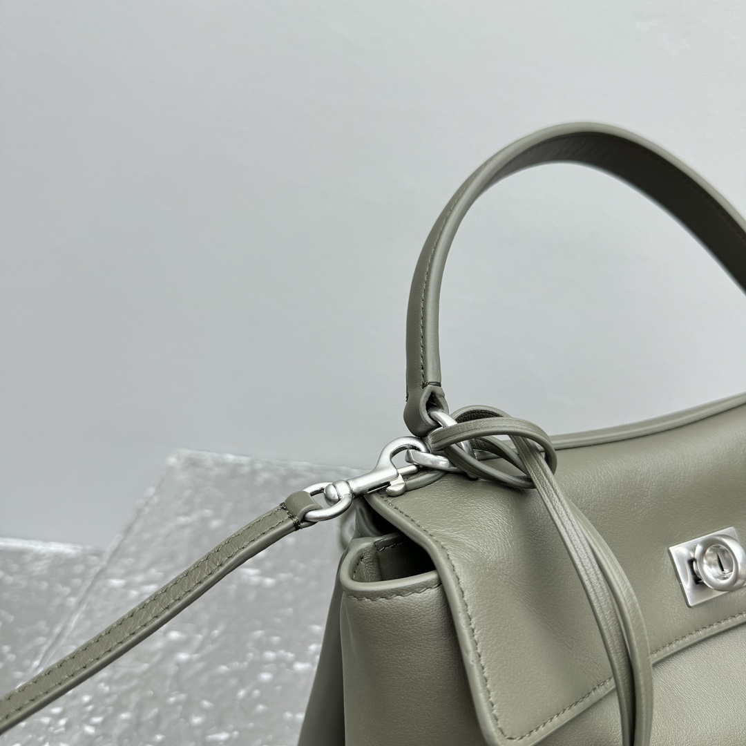 Balenciaga Rodeo Mini Handbag In Khaki   - FashionPlug