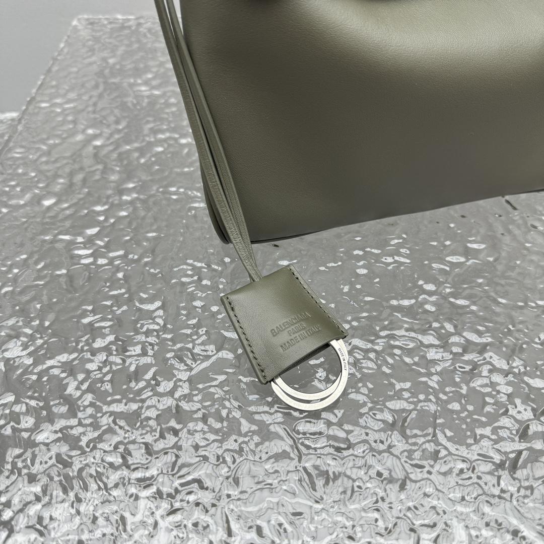 Balenciaga Rodeo Mini Handbag In Khaki   - FashionPlug