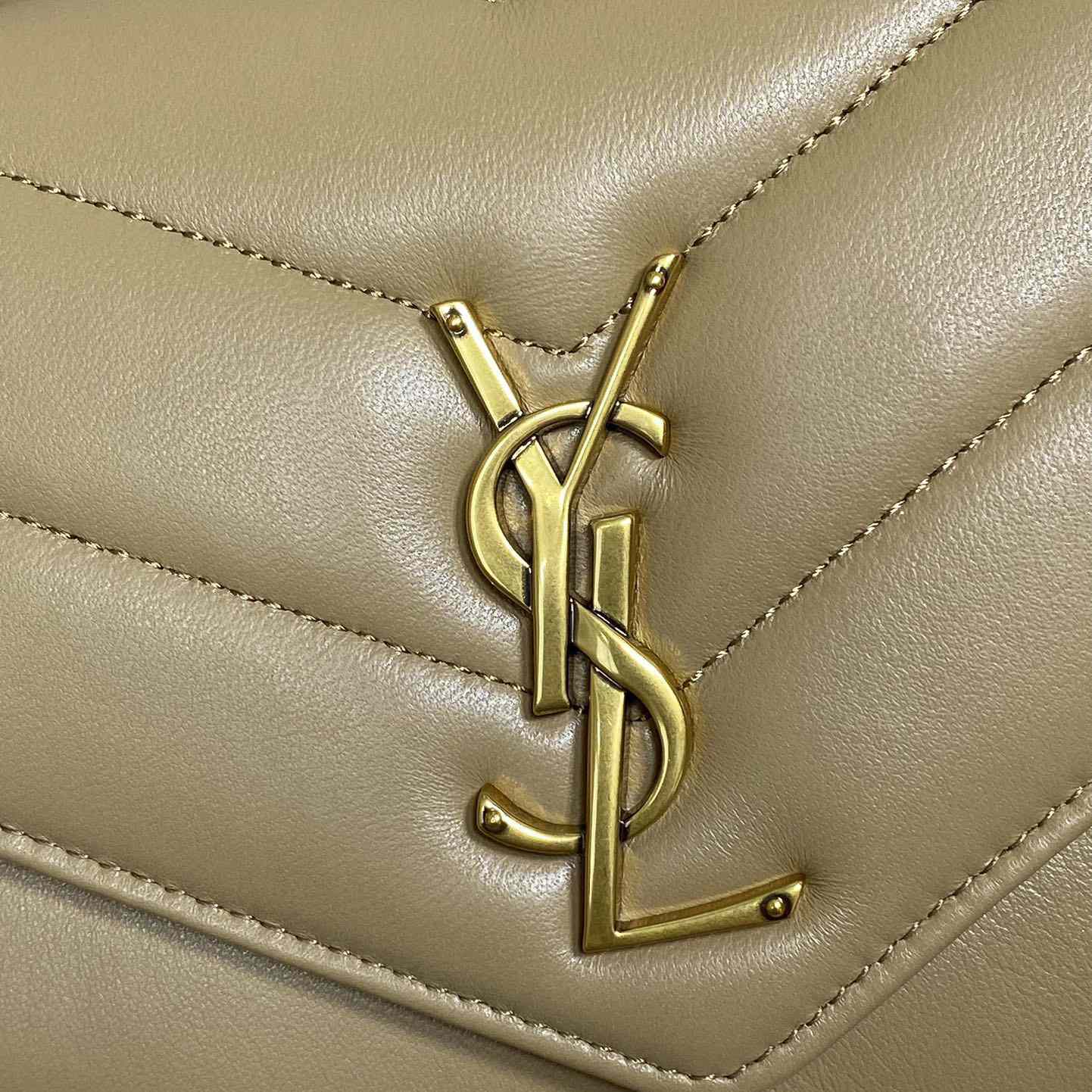 Saint Laurent Loulou Small In Matelasse Lambskin - FashionPlug