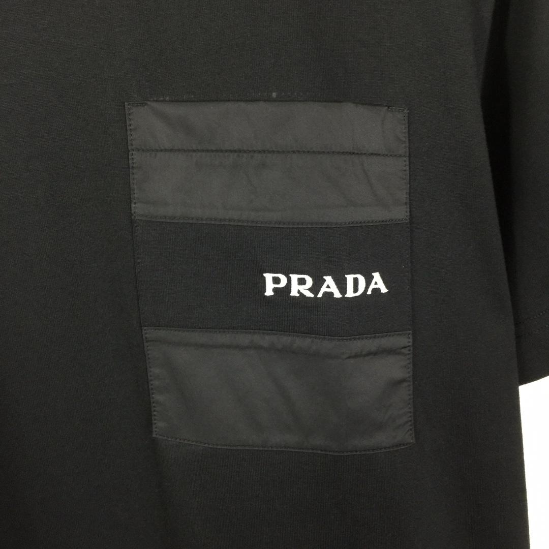 Prada Cotton  T-shirt  - FashionPlug