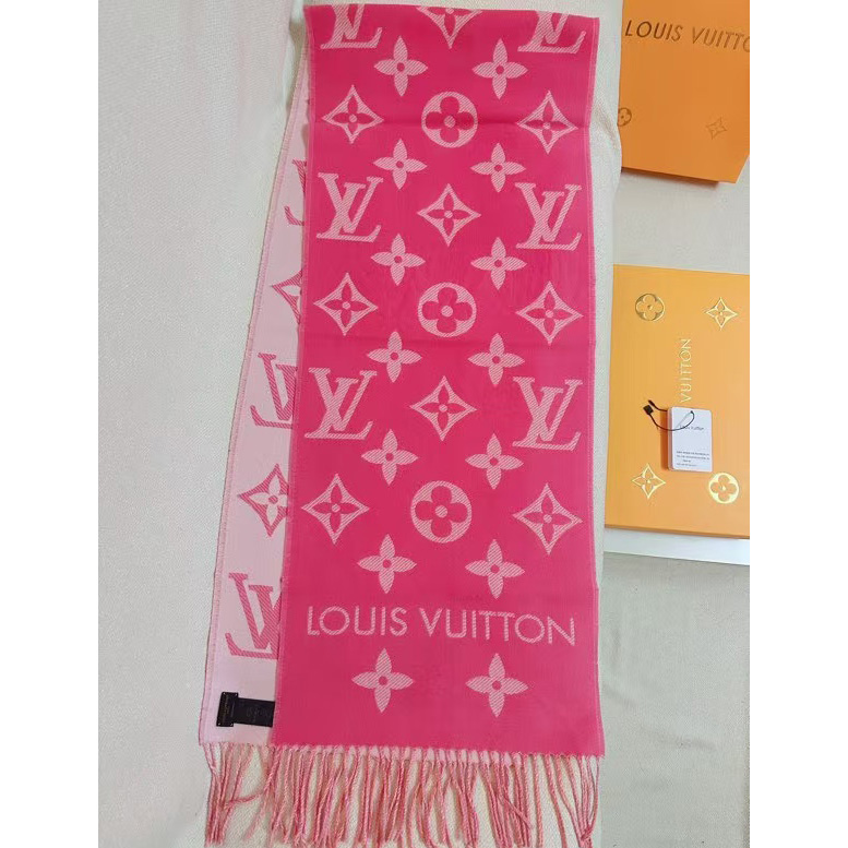 Louis Vuitton Scarf   - FashionPlug