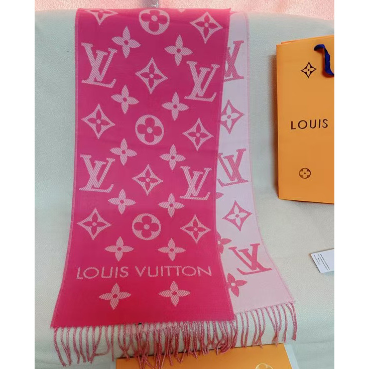 Louis Vuitton Scarf   - FashionPlug