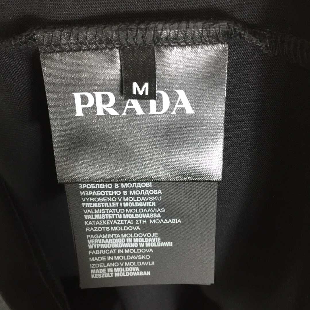 Prada Cotton  T-shirt  - FashionPlug