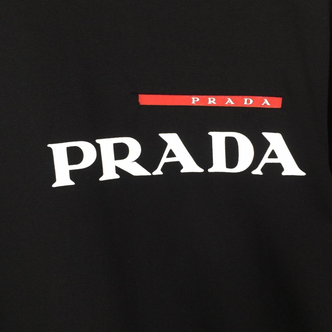 Prada Cotton  T-shirt  - FashionPlug