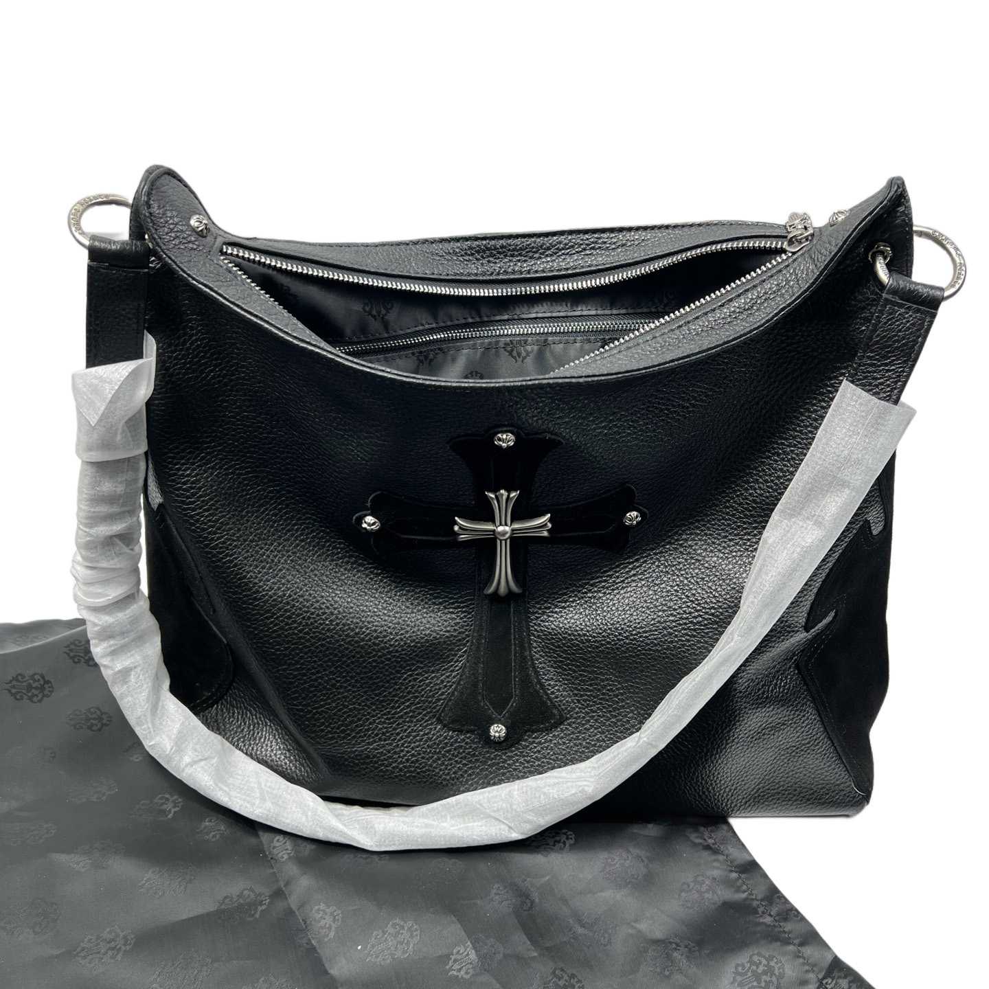 Chrome Heart Shoulder Bag  - FashionPlug