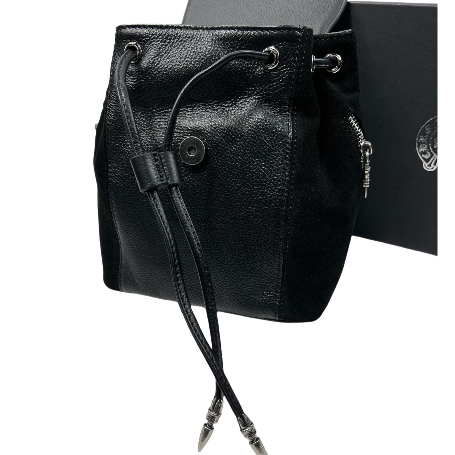 Chrome Hearts Leather-Trimmed Iggy Backpack - FashionPlug