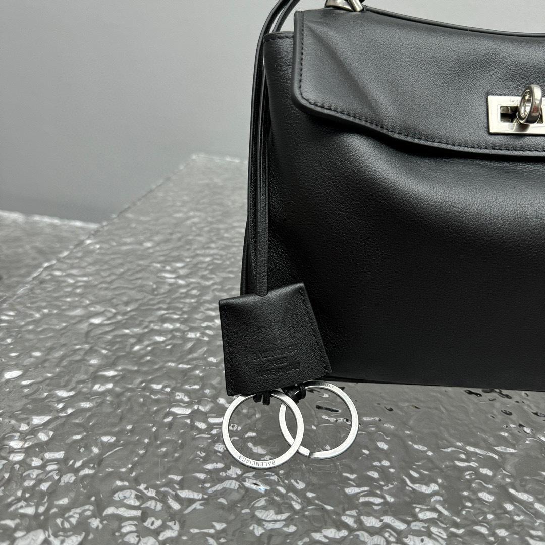 Balenciaga Rodeo Mini Handbag In Black  - FashionPlug