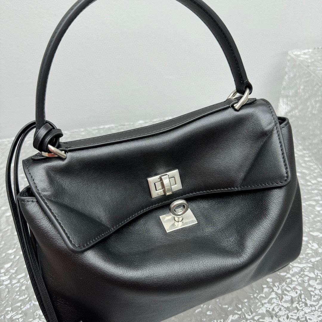 Balenciaga Rodeo Mini Handbag In Black  - FashionPlug