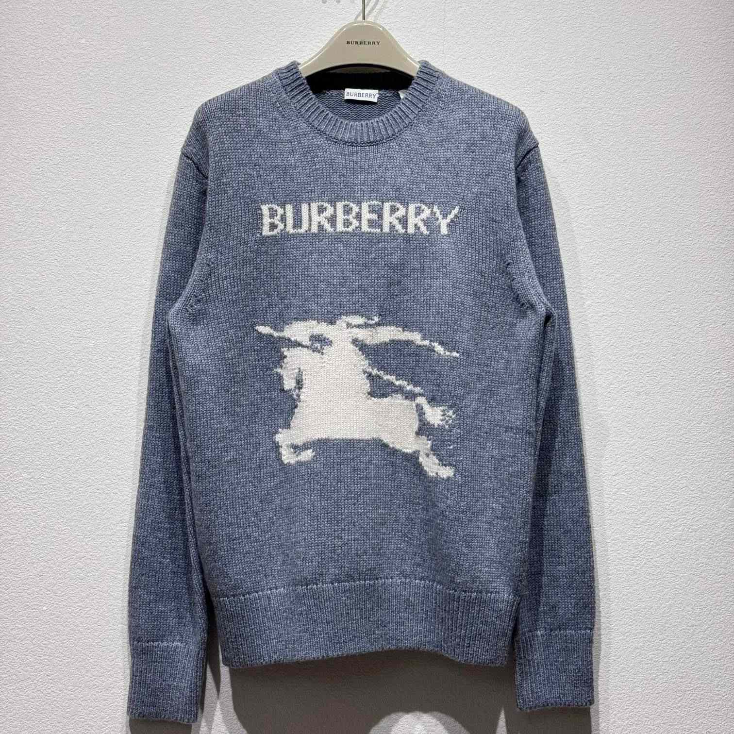 Burberry EKD Wool Cashmere Sweater - FashionPlug