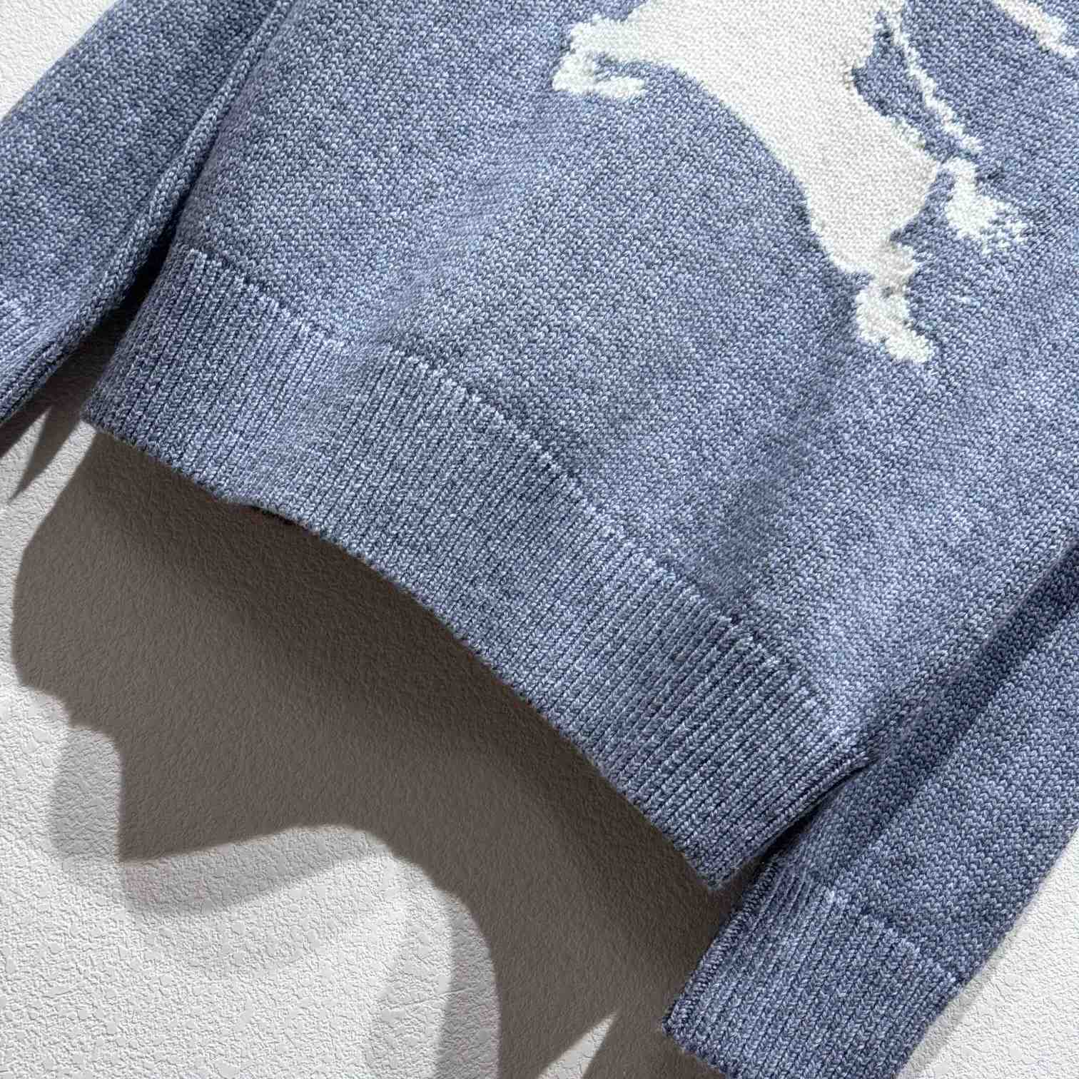Burberry EKD Wool Cashmere Sweater - FashionPlug