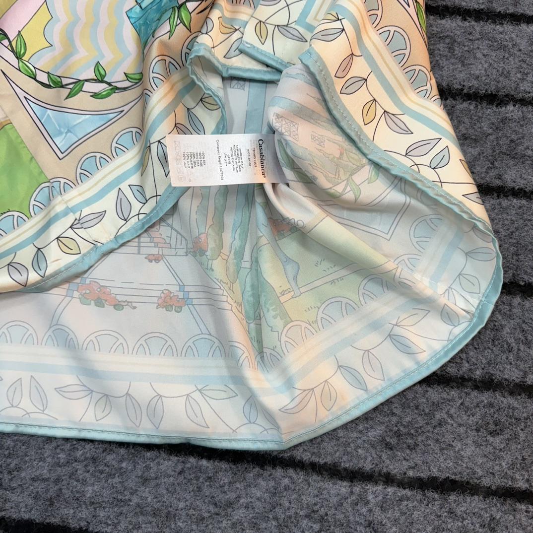 Casablanca Vase Linen Shirt - FashionPlug
