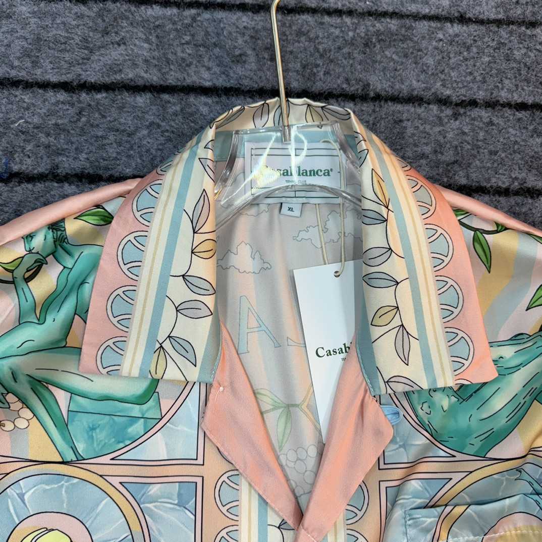 Casablanca Vase Linen Shirt - FashionPlug