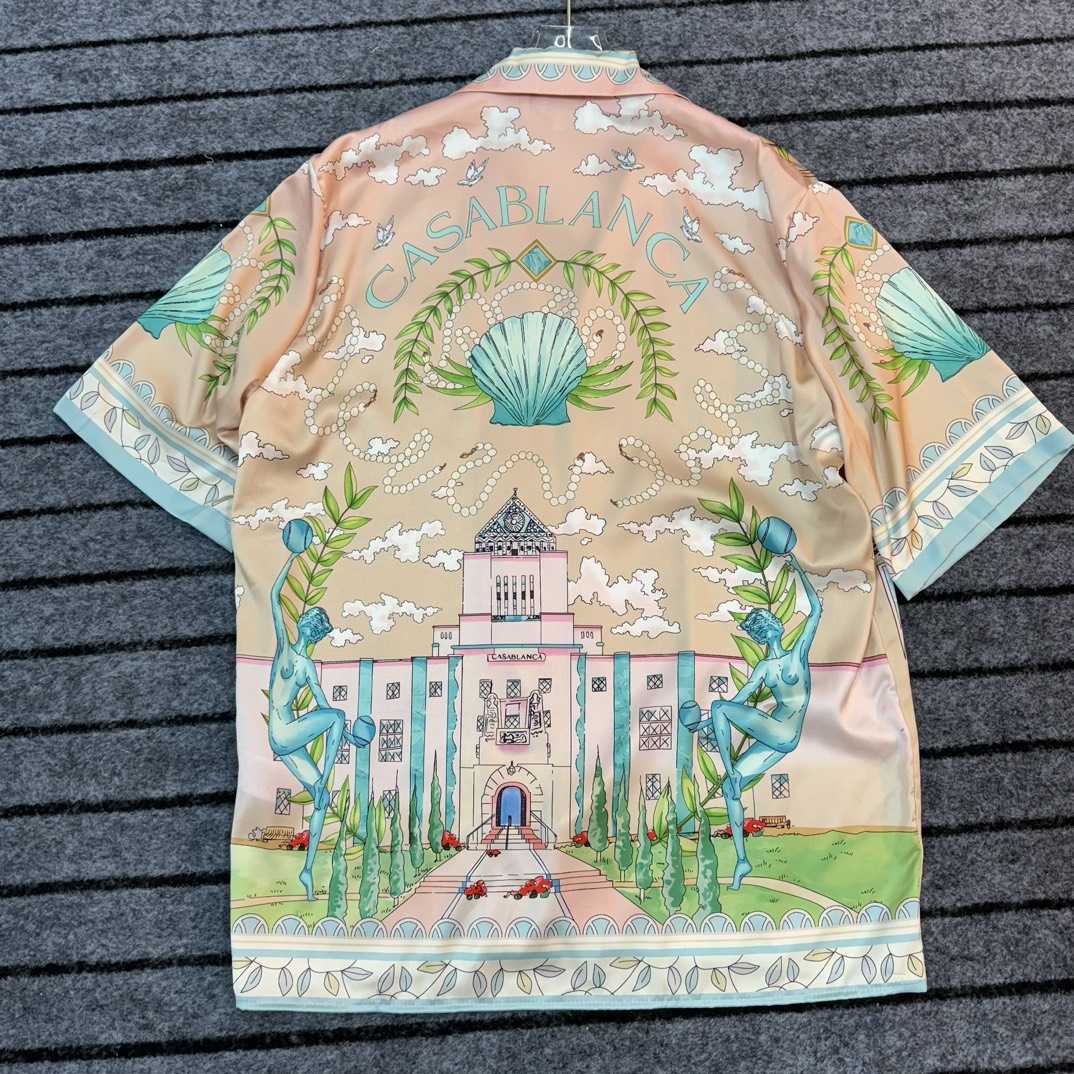 Casablanca Vase Linen Shirt - FashionPlug