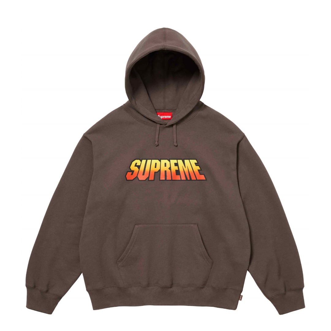 Supreme Gradient Hooded Sweatshirt - FashionPlug