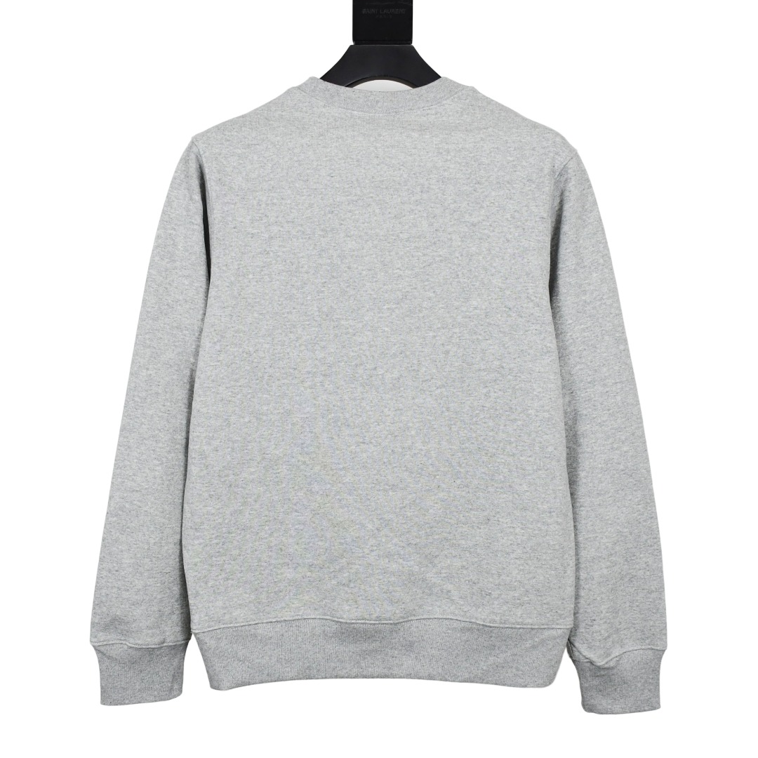 Supreme Kanji Logo Crewneck 'Grey' - FashionPlug