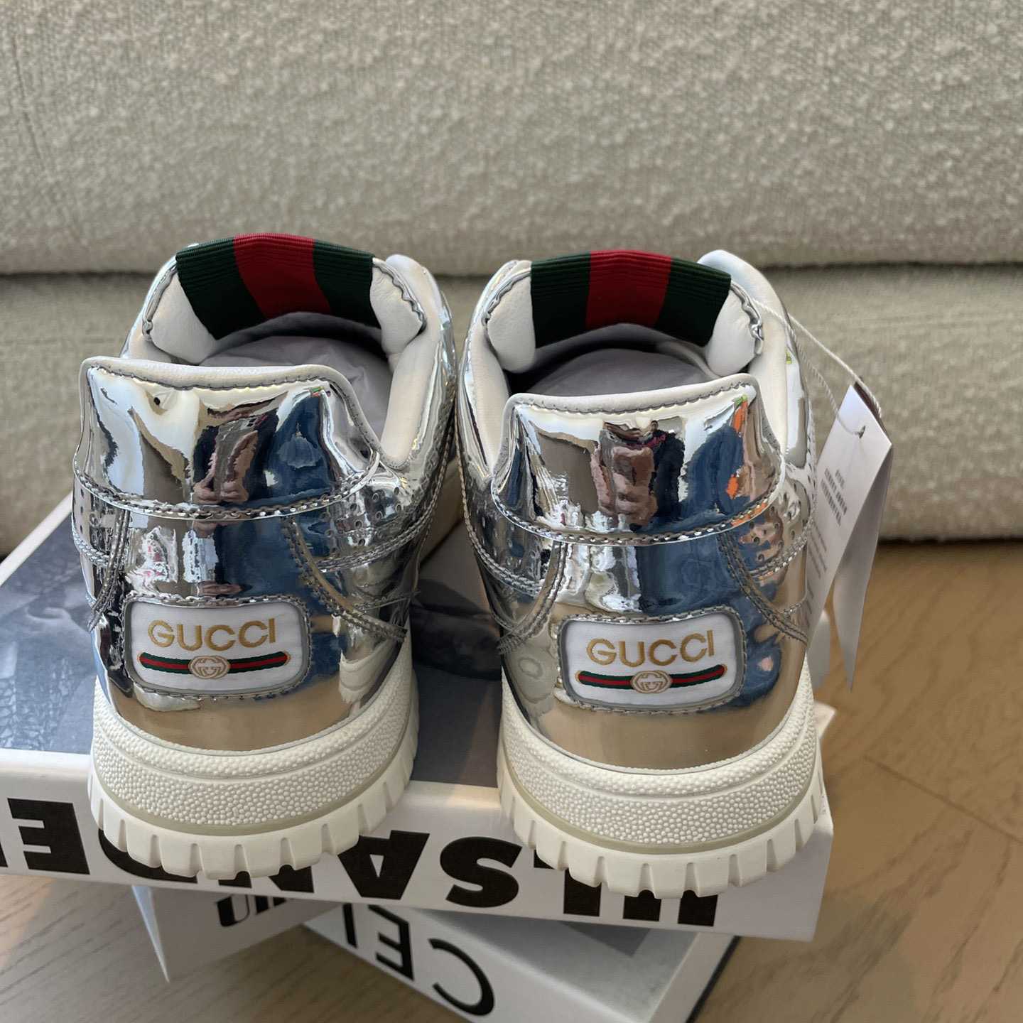 Gucci Re-Web Sneaker - FashionPlug