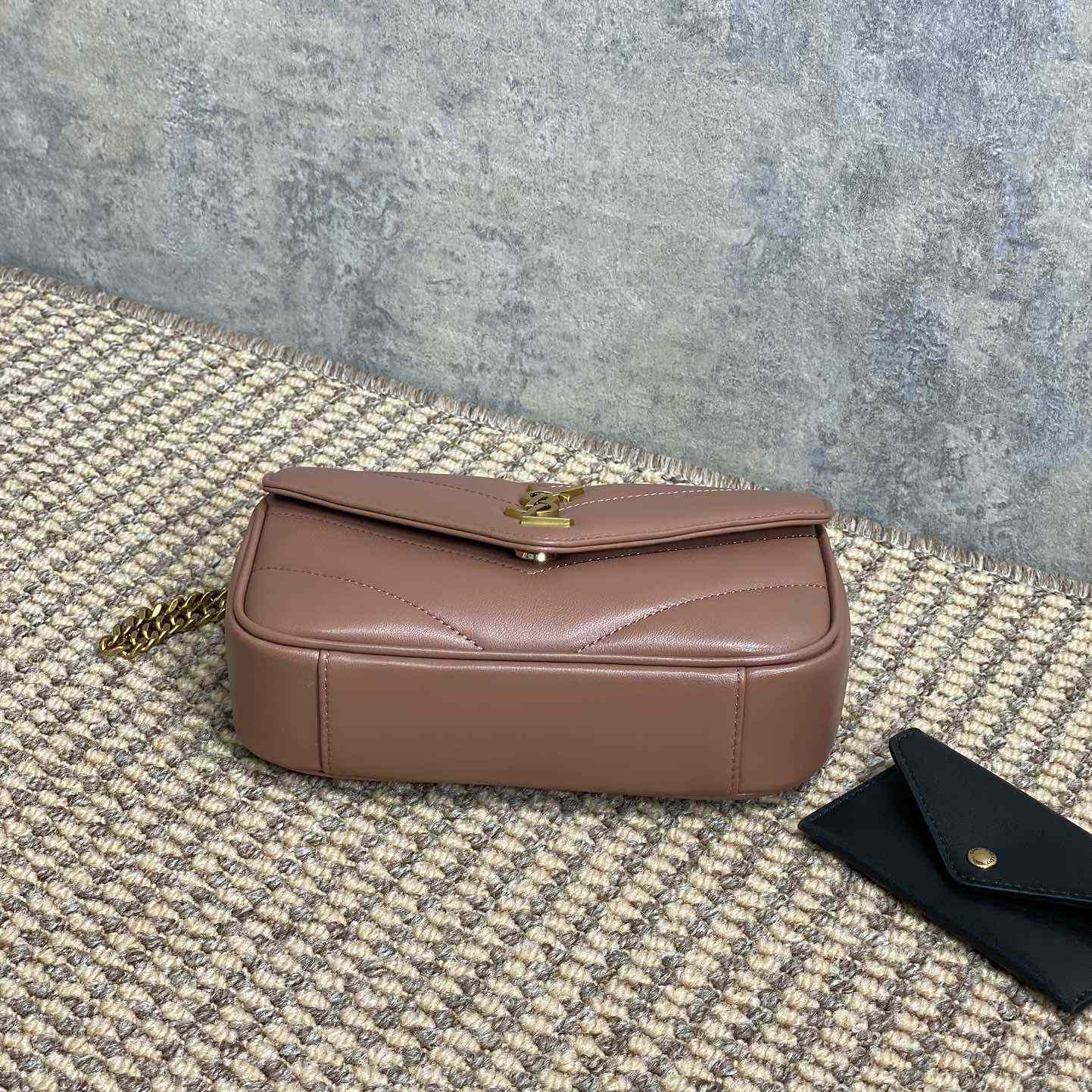 Saint Laurent Loulou Mini In Lambskin - FashionPlug