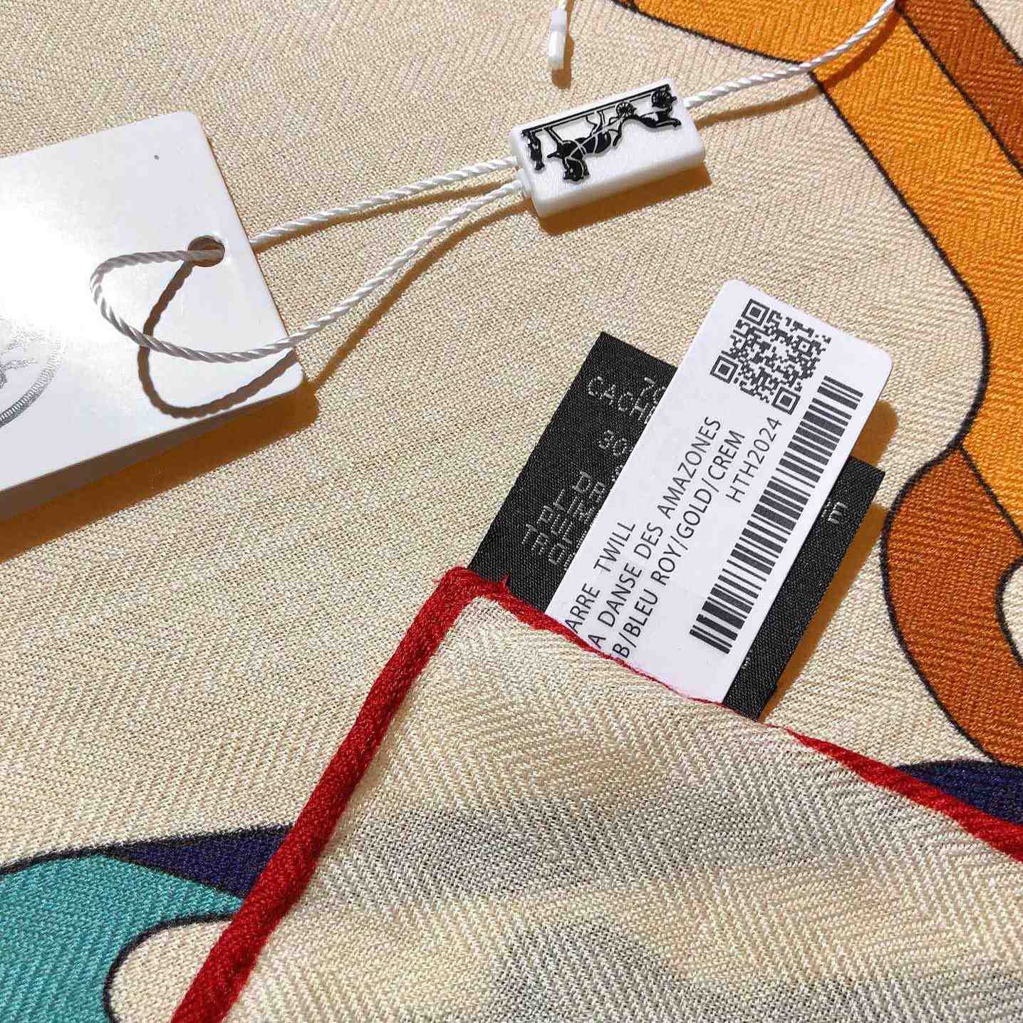 Hermes Bouclerie Moderne En Casaques Giant Triangle - FashionPlug