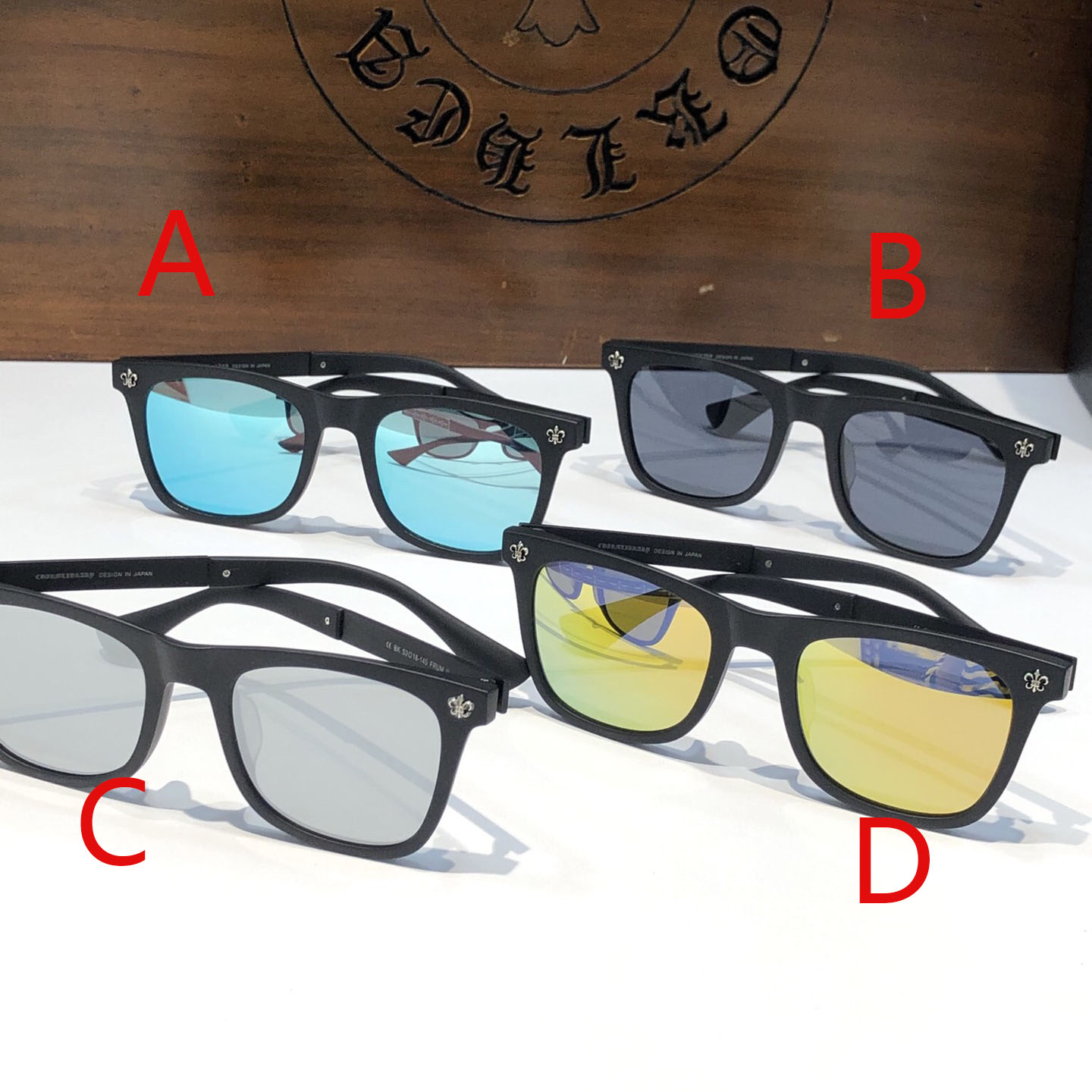 Chrome Hearts Frum Glasses - FashionPlug