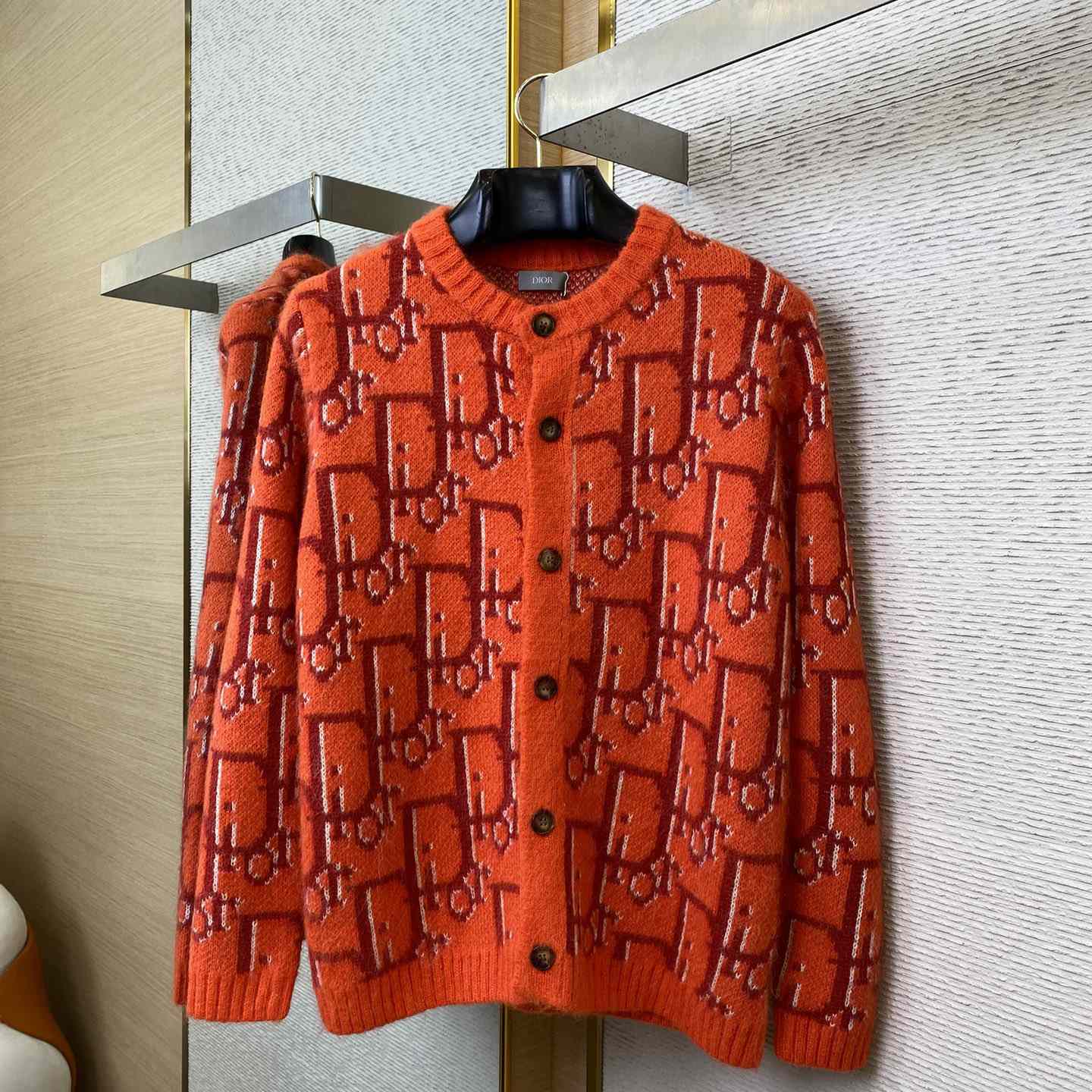 Dior Oblique Cardigan  - FashionPlug