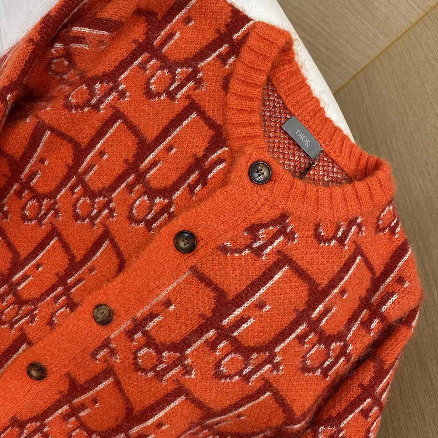 Dior Oblique Cardigan  - FashionPlug