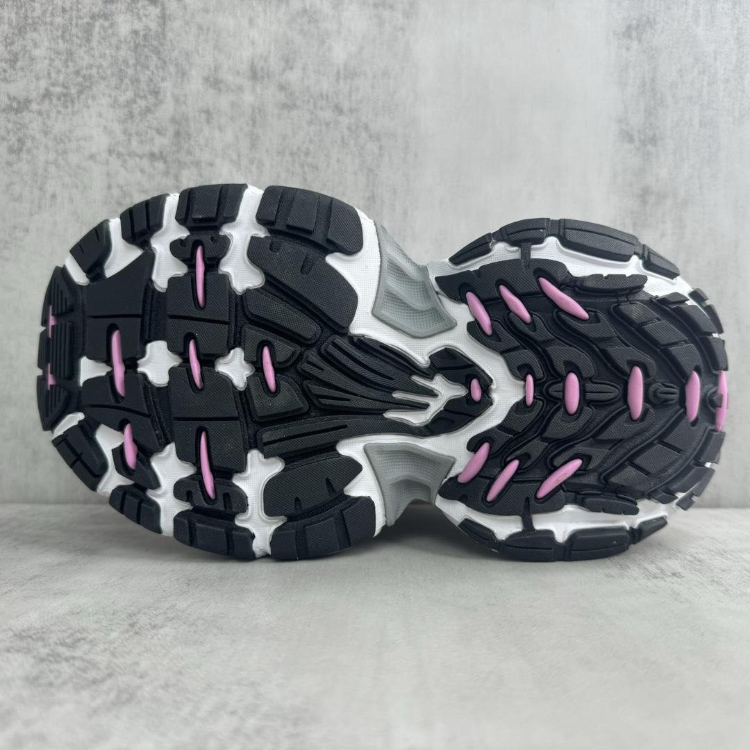 Balenciaga 6XL Sneaker In White, Light pink, Grey And Black - FashionPlug