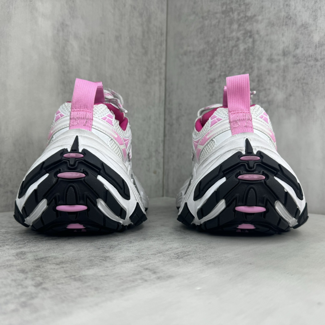 Balenciaga 6XL Sneaker In White, Light pink, Grey And Black - FashionPlug