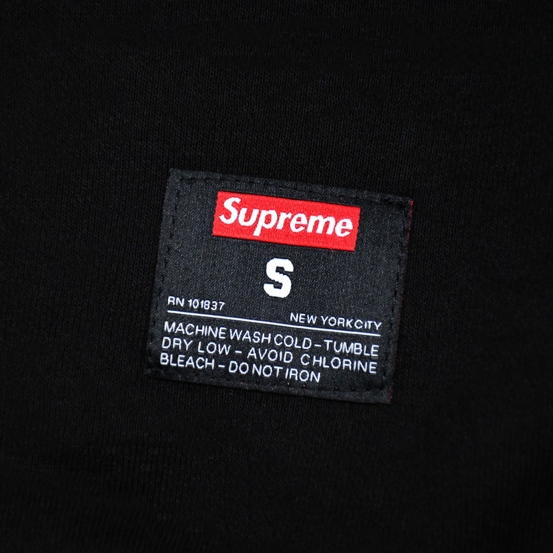 Supreme Kanji Logo Crewneck 'Black' - FashionPlug