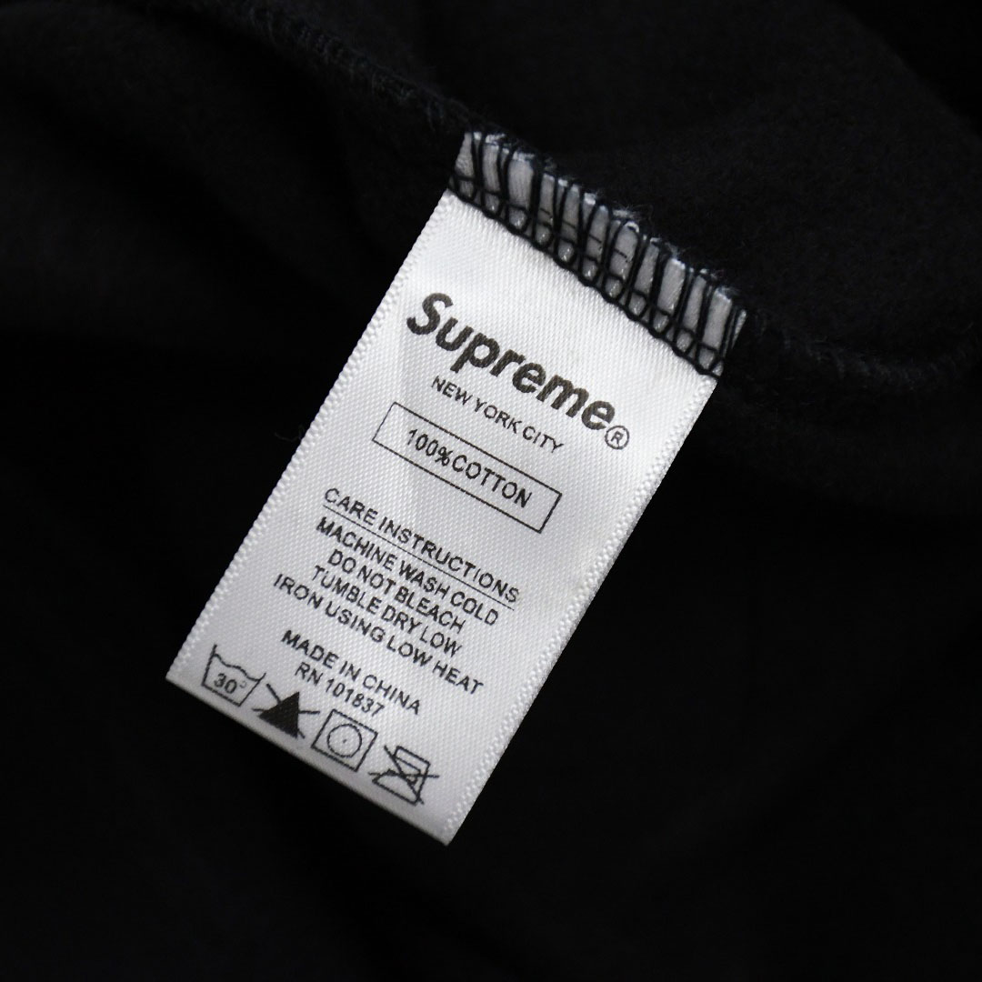 Supreme Kanji Logo Crewneck 'Black' - FashionPlug