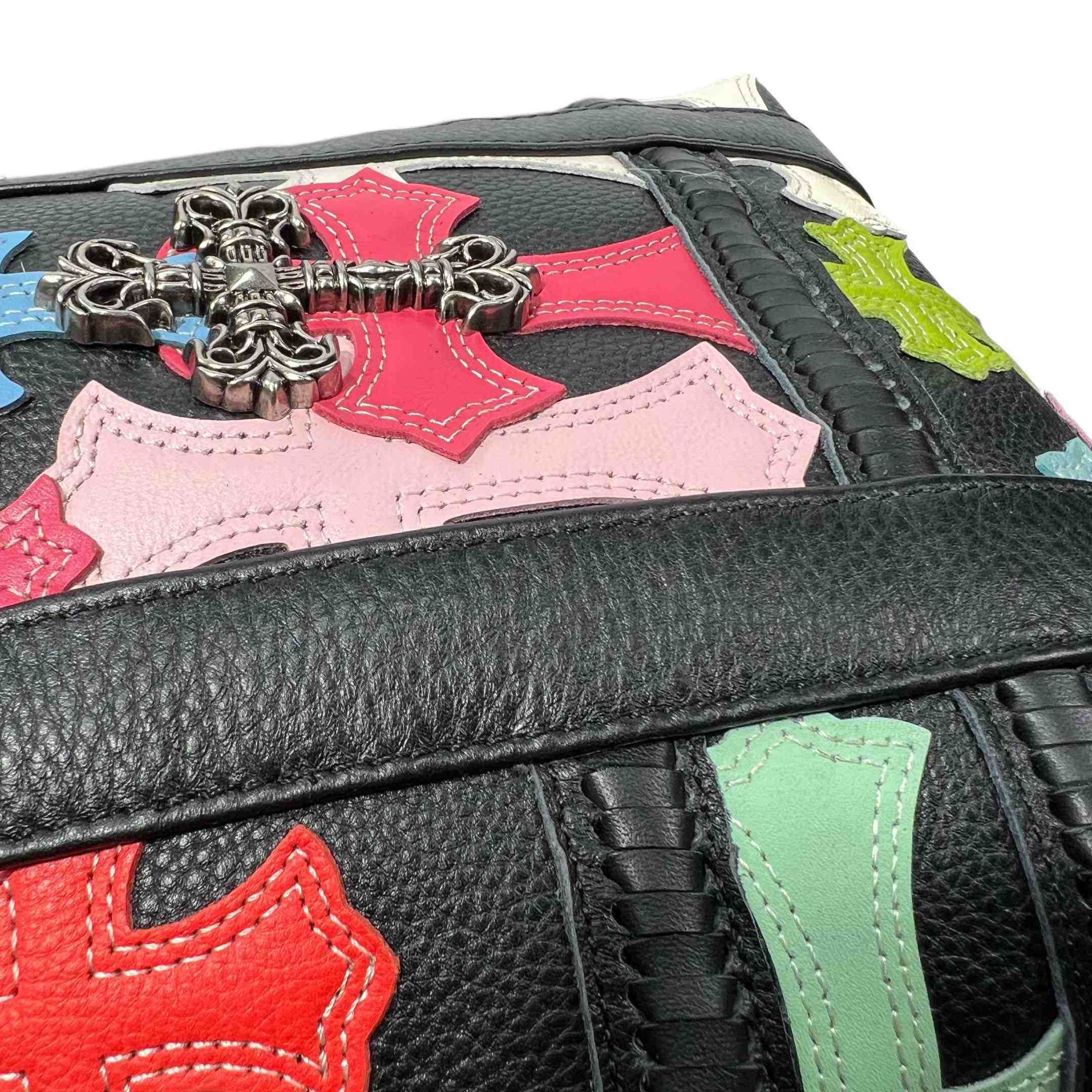 Chrome Heart Cross Patch Tote Bag (32-20.5-20.5cm) - FashionPlug