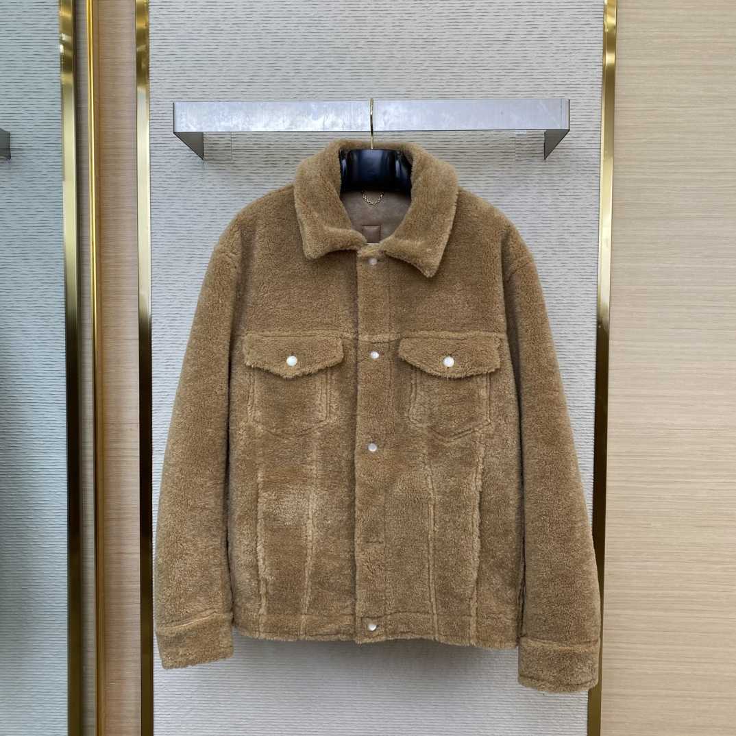Louis Vuitton Shearling Trucker Jacket  1AGJGF - FashionPlug