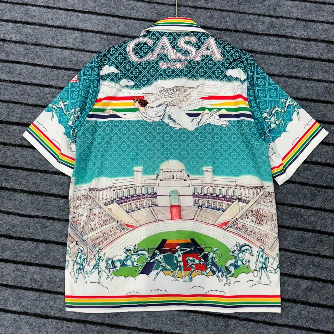 Casablanca La Deesse Du Stade Shirt - FashionPlug
